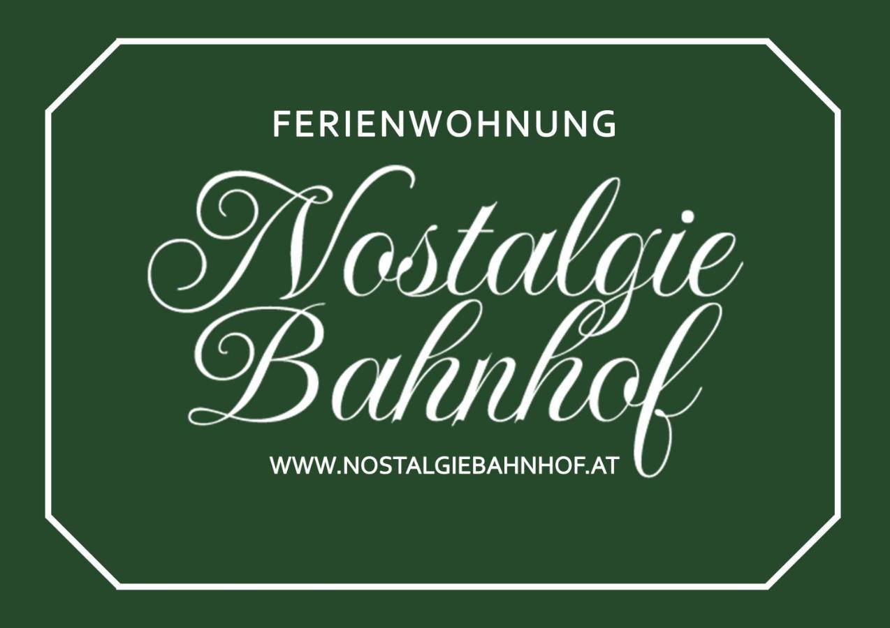 그뮌트 Nostalgie Bahnhof 아파트 외부 사진